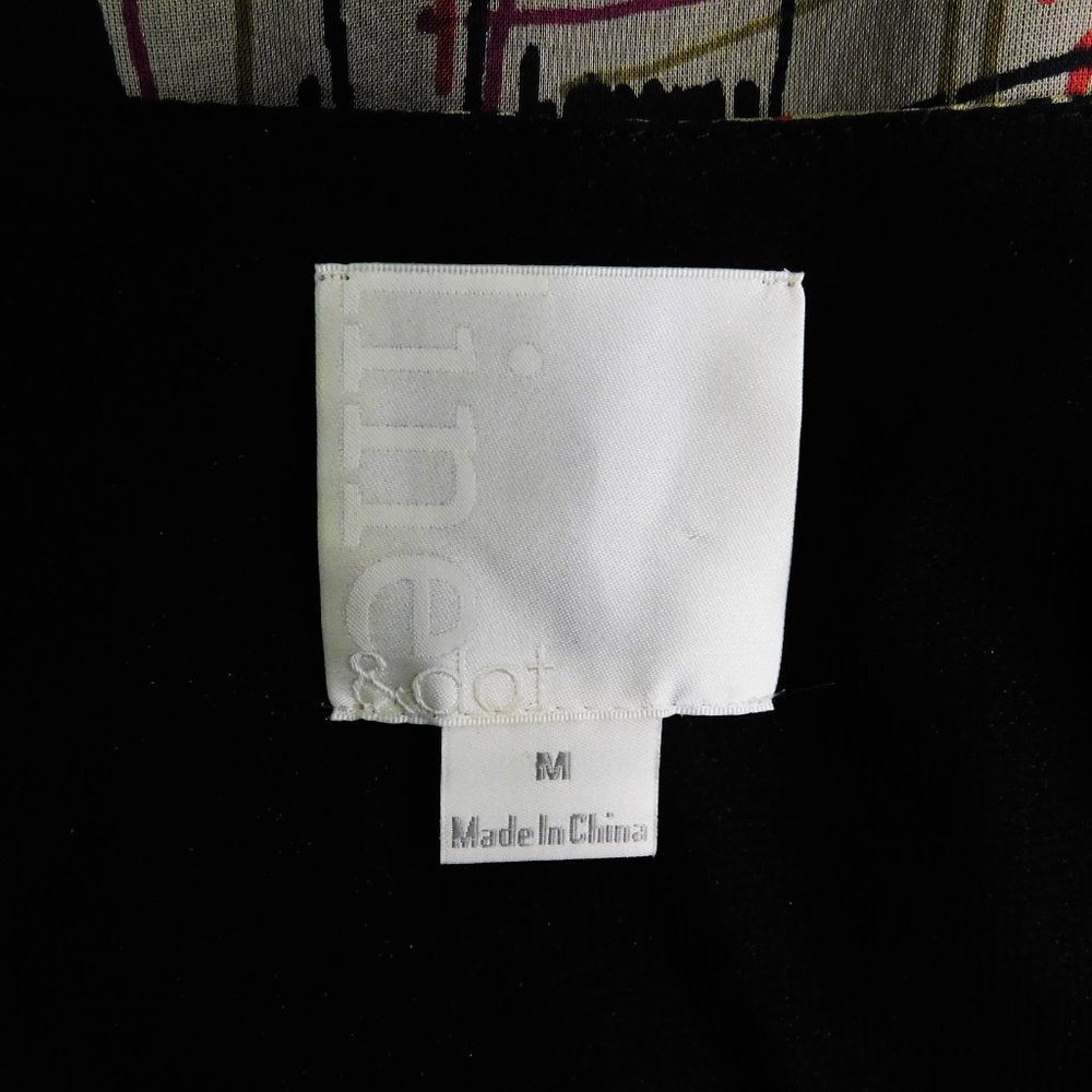 Line & Dot Women Shirt Multicolor‎ M - Picture 4 of 6